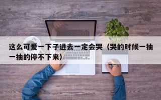 这么可爱一下子进去一定会哭（哭的时候一抽一抽的停不下来）