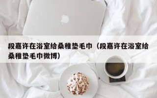 段嘉许在浴室给桑稚垫毛巾（段嘉许在浴室给桑稚垫毛巾微博）